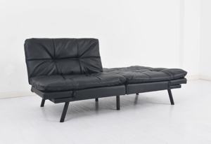 Nisco Apartment <strong>Hide</strong>-a-<strong>Bed</strong> Sleeper <strong>Sofa</strong> <strong>Bed</strong> Modern Convertible Synthetic Leather Wood Frame Living Room Bedroom <strong>Sofa</strong> <strong>Bed</strong> - Product Image 4