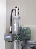 Máquina de Corte Automática PARKER para Perfiles de Ventanas de Aleación de Aluminio y PVC con Láser