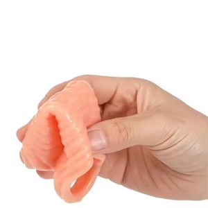 Anillo de Silicona para Pene para Retrasar la Eyaculación, Funda para Condón, Extensor y Tapón Anal, Juguetes Sexuales para Hombres, Productos Sexuales para Adultos - Product Image 5