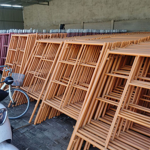 Q235 mạ kẽm cửa di động loại nặng H khung giàn giáo khung cửa cuối cho xây dựng - Product Image 6