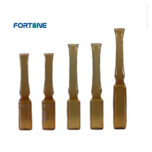 Fortune Glass Bottles Pharmaceutical Ampoule Bottle Cosmetic Ampoule Hyaluronic Acid Ampoule