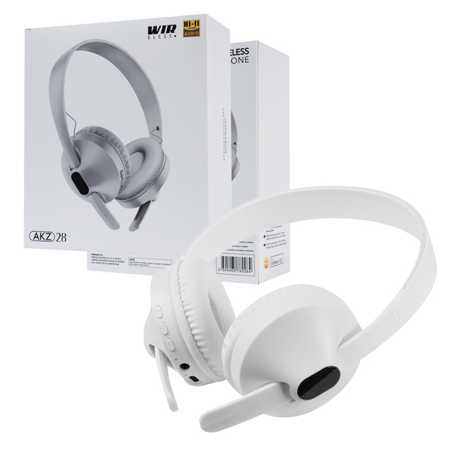 AKZ-28 BT V5.3+EDR Multi-function Wireless Headset Gaming Headphone HD+Stereo Sound Juego De Auriculares Y Auriculares