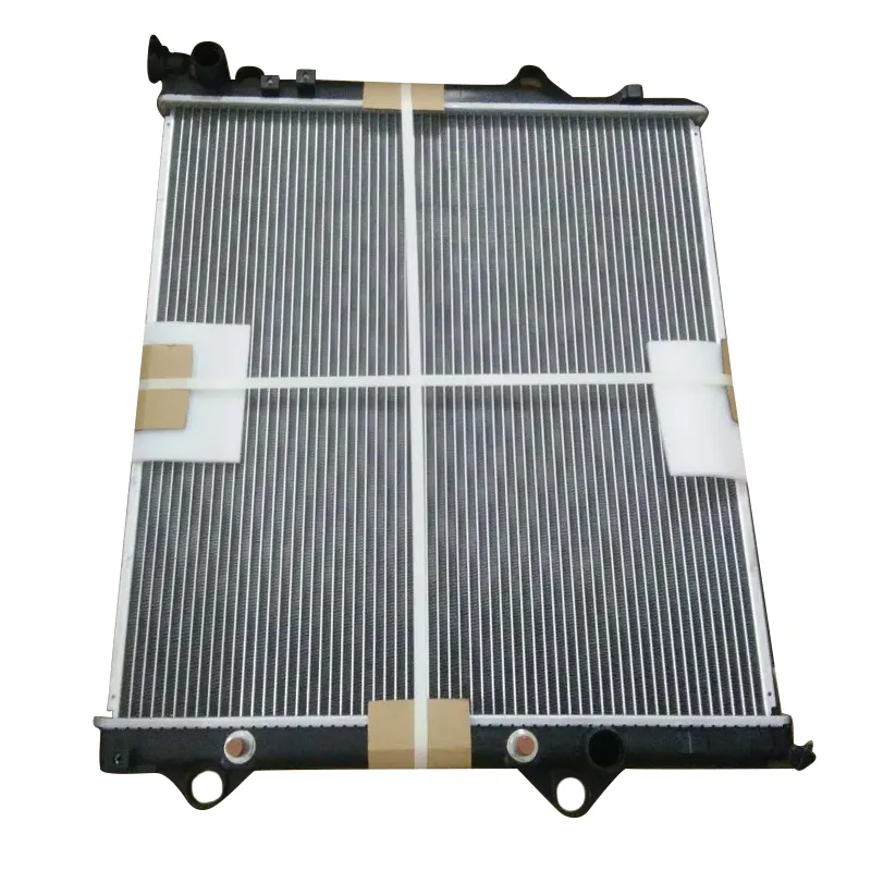 Radiateur en aluminium pour voiture OE M 16400 — 75441, matériau à base naturelle brut, noir, radiateur de véhicule