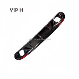 Nuevo Kit de Carrocería Viph para <span class=keywords><strong>Alfa</strong></span> <span class=keywords><strong>Romeo</strong></span> Giulia <span class=keywords><strong>2.0</strong></span>, Parachoques Deportivo Mejorado de Fibra de Carbono, Difusor Trasero, Color Negro Carbono, Ajuste Original - Product Image 4