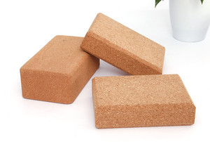 Bloque de corcho para Yoga, ladrillo de Yoga, gimnasio, Fitness, no tóxico, juego de ejercicio, respetuoso con el medio ambiente, CYB-200100 Natural, Cunstomize CN;SHG - Product Image 5
