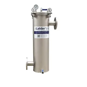 Large flow Industrial circulating water Treatment stainless steel basket strainer