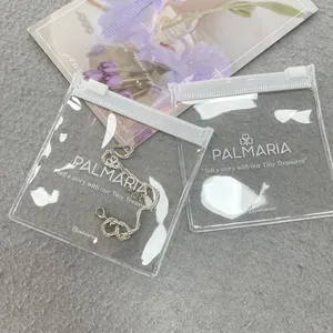 定制透明PVC拉链化妆品包装袋小塑料定制拉链袋珠宝印刷品牌产品包装