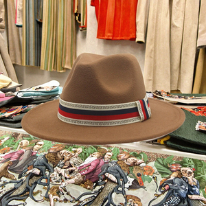 Cappelli da <span class=keywords><strong>uomo</strong></span> di lusso in stile Sombrero Fedora stile stile Europa occidentale cappelli a <span class=keywords><strong>bombetta</strong></span> per feste Business scene all'aperto Casual per adulti - Product Image 3