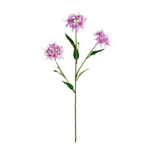 Fleur artificielle en soie Meiyu Craft Flower Factory, lys araignée, blanc, rose pâle, jaune, bleu, vert, rose foncé, violet, pour mariage et décoration intérieure - Product Image 5