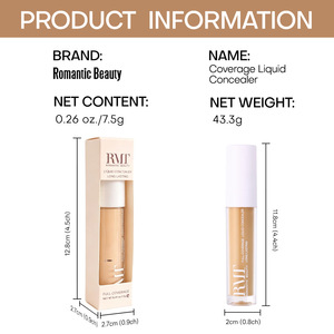 Corrector Líquido de Cobertura Total, Base de Maquillaje Resistente al Agua de Larga Duración, para Ojeras, Rostro y Cuello, 6 Tonos, Venta al Por Mayor - Product Image 4