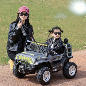 畅销书婴儿电动骑乘汽车4轮塑料2座越野儿童电动车 - Product Image 3