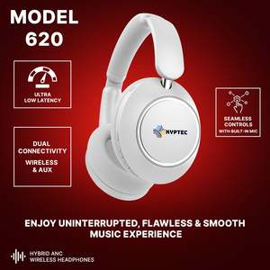 Audífonos Inalámbricos Kyptec 620 Híbridos con Cancelación Activa de Ruido (ANC) Diseñados para un Sonido Dinámico Enriquecido Ultra Suaves - Product Image 5
