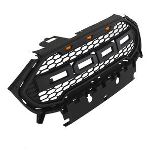 LUMA Accessories Parts Pare-chocs de voiture en plastique ABS noir 2016-2019 Grill avec lumière de remplacement pour <span class=keywords><strong>Ford</strong></span> <span class=keywords><strong>Ecosport</strong></span> - Product Image 2