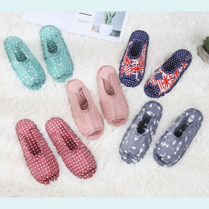 Scarpe da interno in cotone trapuntato/pantofole per casa soggiorno asilo nido morbido e confortevole - Product Image 1