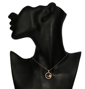 Collier pendentif <span class=keywords><strong>horoscope</strong></span> zodiaque 12 plaqué or pour femme cadeau d'anniversaire chanceux lien classique pour fiançailles accessoire à la mode - Product Image 3