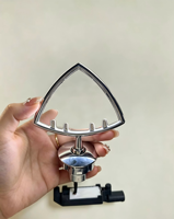 Emblème de capot avant et badge de coffre arrière pour Mercedes Maybach Classe GLS X167, autocollant logo lettres chromées de luxe
