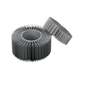 Circulaire <span class=keywords><strong>rond</strong></span> tournesol dissipateur de chaleur radiateur radiateur fabricants <span class=keywords><strong>profilé</strong></span> en <span class=keywords><strong>aluminium</strong></span> extrudé personnalisé série 6000 6063 - Product Image 6