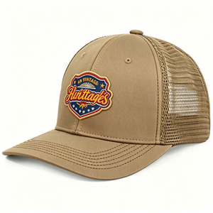 Gorra Trucker Clásica de 5 Paneles en Blanco al por Mayor de Alta Calidad con Etiqueta Tejida Personalizada, Gorras Deportivas de Moda Transpirables, Gorra Trucker Personalizada - Product Image 1