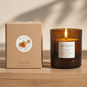 Barattoli di candela personalizzati placcati ionici unici barattoli di candela in vetro blu e nero 8oz 10oz 14oz barattoli di candela trasparenti - Product Image 4