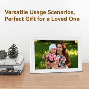 Fabricant OEM 10,1" écran tactile horloge cadre photo numérique avec vidéo 32 Go Android Wi-Fi - Product Image 3