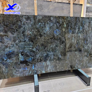Interior Decoration Lemurian Labradorite Blue <strong>Granite</strong> <strong>Slab</strong> Labradorite <strong>Granite</strong> Countertop Lemurian Blue <strong>Slab</strong> - Product Image 2