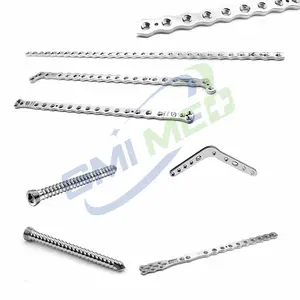 Veterinary Orthopedic Implants Stainless Steel Locking Plates And Cortical Screws For Small Animal Orthopedic Instrument