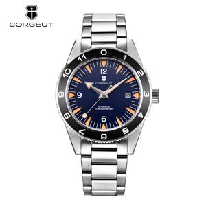 Montre homme populaire MIYOTA en acier inoxydable, entièrement automatique, mécanique, pour étudiant, mouvement pur mécanique, verre saphir, étanche 3 ATM - Product Image 5