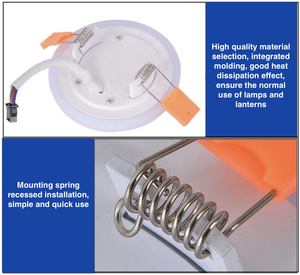 Lampes d'intérieur à LED directement de l'usine, panneau lumineux sans cadre, panneau lumineux LED plat, délai de livraison rapide - Product Image 6