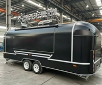 Camion de restauration mobile personnalisé avec four à pizza, remorque mobile pour crème glacée et camion de vente de tortillas de maïs