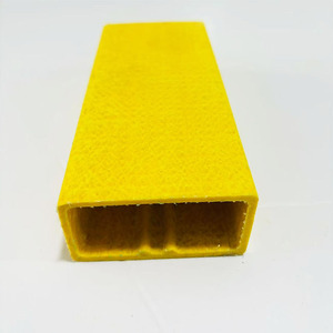 Perfil FRP de alta resistencia Canal de tubo cuadrado Acero I-Beam Tubo rectangular Aislamiento Perfil extruido con servicio de corte - Product Image 6