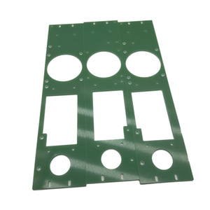 Panneau en fibre de verre époxy vert sans halogène sur mesure, haute rigidité, support d'isolation pour pièces mécaniques de transformateur - Product Image 4