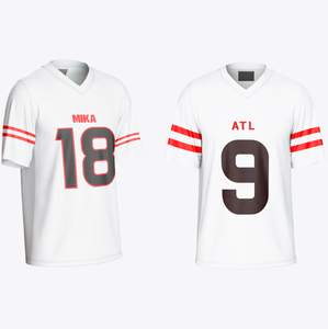 Geborduurde voetbalshirts voor heren, op maat gemaakte American football team uniformen - Product Image 5