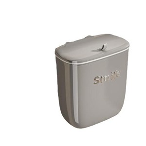 Large-capacity <b>kitchen</b> wall-mounted trash can with lid, suitable for household <b>kitchen</b> waste disposal, tabletop, bathroom, and - Product Image 4