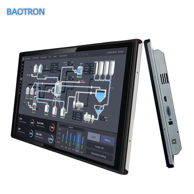 Intel Core I5 2K 2560*1440 27-Inch Touchscreen All-in-One Computer  Windows 8 SSD Aluminum Alloy Housing for Industrial