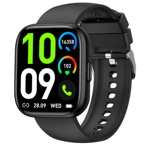 Smart Watch 1.85" HD Screen <b>Heart</b> Rate Monitor Fitness Tracker IP68 Waterproof Call for Men Women Smartwatch - Product Image 2