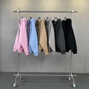 เสื้อฮู้ดดี้เทอร์รี่หนานุ่ม 430 กรัม แบบสั่งทำพิเศษ ลาย 3 มิติ ปิดหน้าเต็มตัว สำหรับฤดูหนาว สไตล์สตรีทแวร์ตัวใหญ่พิเศษสำหรับผู้ชาย - Product Image 2