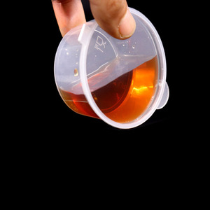 Hộp Đựng Khẩu Phần Nhỏ Bằng Nhựa Trong Suốt Dùng Một Lần Bán Sỉ Loại Thực Phẩm 1 2 3 4 Oz Hộp Đựng Gia Vị Nước Sốt Có Nắp Đậy - Product Image 4