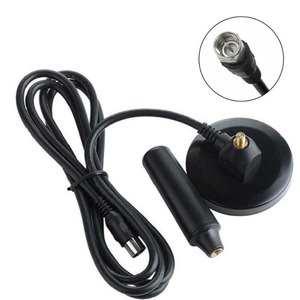 <span class=keywords><strong>Antenne</strong></span> <span class=keywords><strong>TV</strong></span> numérique portable à base magnétique amplifiée 5dBi DVB-T2 HDTV, récepteur aérien RG174 SMA Type F VHF UHF 470-870MHz pour <span class=keywords><strong>TV</strong></span> - Product Image 2