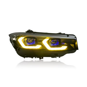 Para <span class=keywords><strong>BMW</strong></span> Serie 3 G20 G28 faros 23-25 modificación con doble color amarillo/blanco DRL señal de giro lentes de diodo emisor de luz - Product Image 4