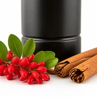 Complément Herbal OLLI OEM/ODM : Capsules de Berbérine Phytosome et Cannelle de Ceylan pour le Soutien de la Fonction Immunitaire, Modèle OLLI-GH003, 60 gélules