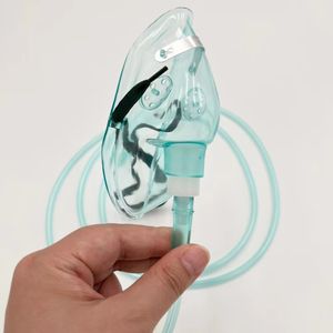 Masques à oxygène jetables en PVC de fournitures médicales de certificat ISO avec le <span class=keywords><strong>masque</strong></span> <span class=keywords><strong>respiratoire</strong></span> de tube du fabricant professionnel - Product Image 4