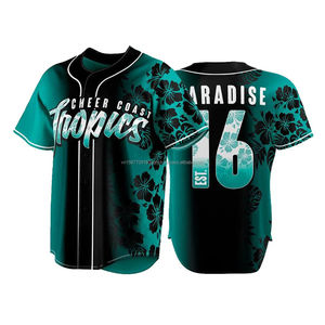 Camiseta de Béisbol Sublimada Personalizada OEM, Secado Rápido, Transpirable, Uniforme de Club de Fans Juveniles, Ropa Deportiva, Pantalones Cortos de Softbol - Product Image 4