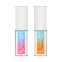 Lip Plumping Olie & Balsem Gloss - Dubbelkleurige Plant-Based Fruit Lip Moisturizer met Hydraterende Tint Zonder Logo Aanpasbaar 41g