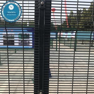 358 4Mm Dây An Ninh Điện Hàn Lưới Hàng Rào Chất Lượng Cao Với Dầm V Mật Độ Cao Cực Kỳ Nặng Hàng Rào - Product Image 4