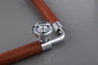 Nouvelle barre d'appui de salle de bain en alliage d'aluminium Rails de sécurité pour toilettes pour douches de salle de bain