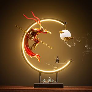 Decoración del Hogar Estilo Chino, Decoración de Oficina, la Diosa Chang'e Vuela al Luna, Sun Wukong Llega - Product Image 5