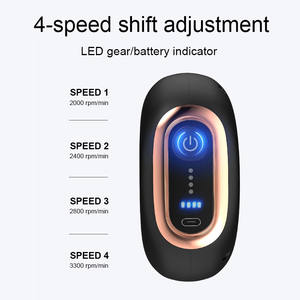 Bürstenloser Motor Wiederauf lad bares Deep Tissue Gun Massage gerät Elektrisches Mini-Massage pistolen dreieck mit USB-Ladegerät 6 Stufen - Product Image 4