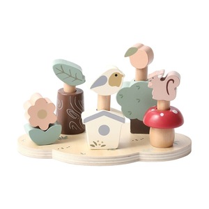 Juguetes Montessori JET NUEVOS, Juguete de Animales del Bosque de Madera, Juguete de Bloques de Madera Apilables, Juguetes Educativos - Product Image 4