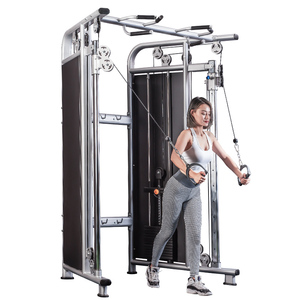 Kép có thể điều chỉnh ròng rọc unisex đa chức năng tập thể dục huấn luyện viên với thiết bị tập thể dục cáp chéo làm bằng kim loại bền - Product Image 3