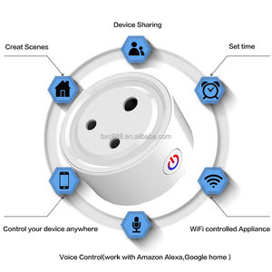 Fabrication de prise de courant indienne pour maison intelligente <span class=keywords><strong>Homekit</strong></span> WiFi Mesh Energy Monitor Custom Firmware Flash basé sur la réinitialisation ESP32/8266 - Product Image 6